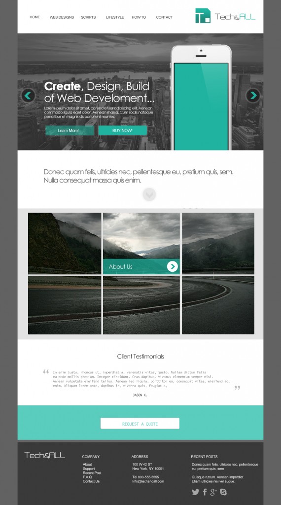 simple site layout