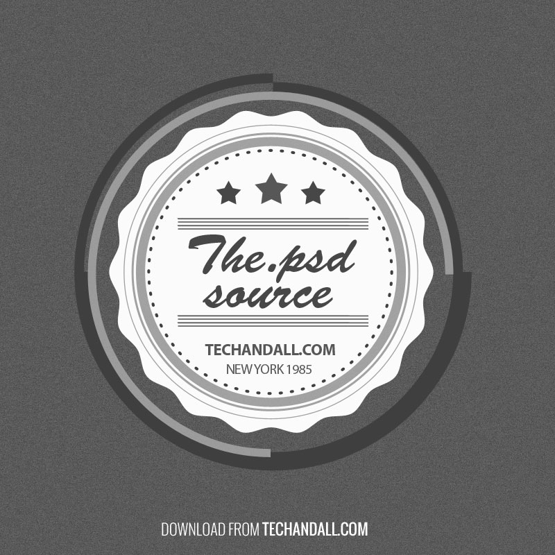 3 Vintage Style Badges and Logos | Tech & ALL
