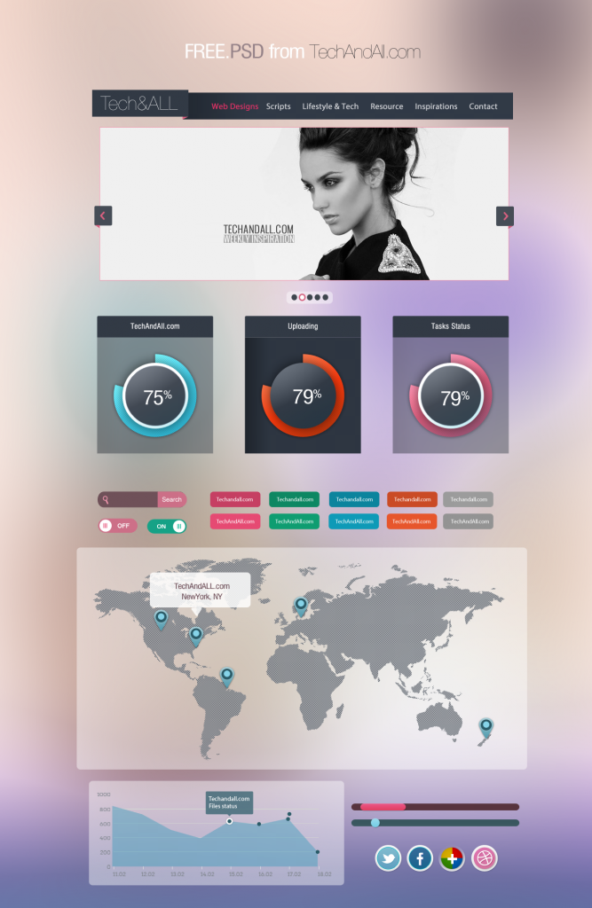 Techandall_UI_webw3rk