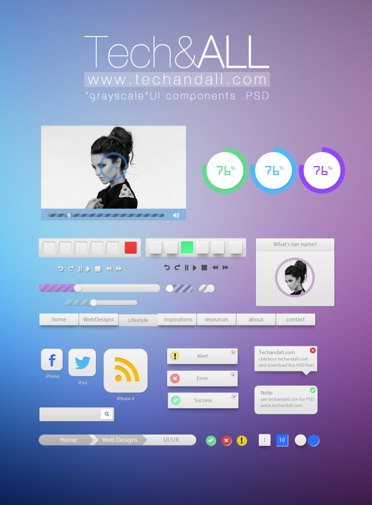 techandall_grayscale_UI_components_large