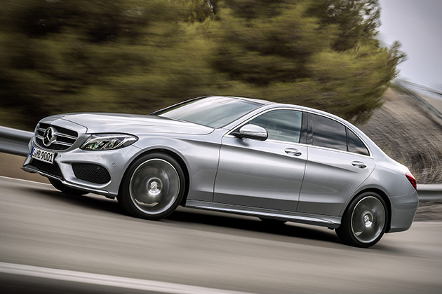 Mercedes-Benz C250, AMG Line, Avantgarde, Diamantsilber metallic