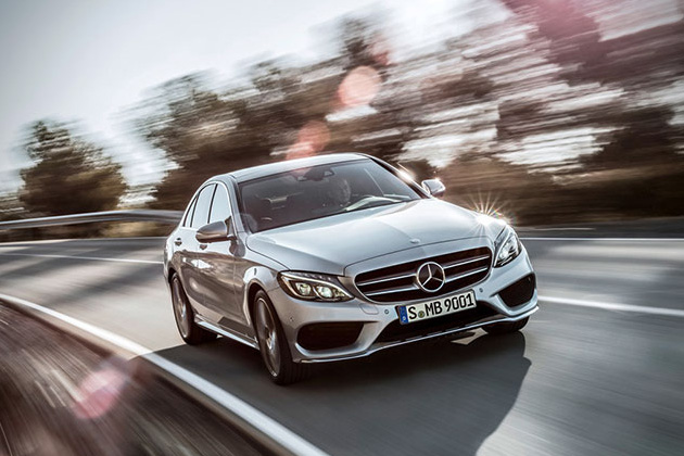 Mercedes-Benz C250, AMG Line, Avantgarde, Diamantsilber metallic