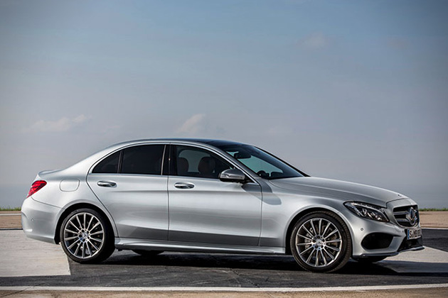 Mercedes-Benz C250, AMG Line, Avantgarde, Diamantsilber metallic