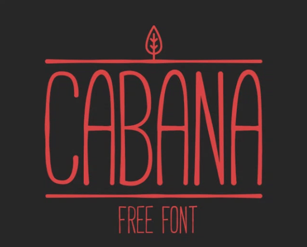 Cabana-free-font